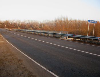 В республике Татарстан дорожники завершили работы на мосту через р. Тенчали
